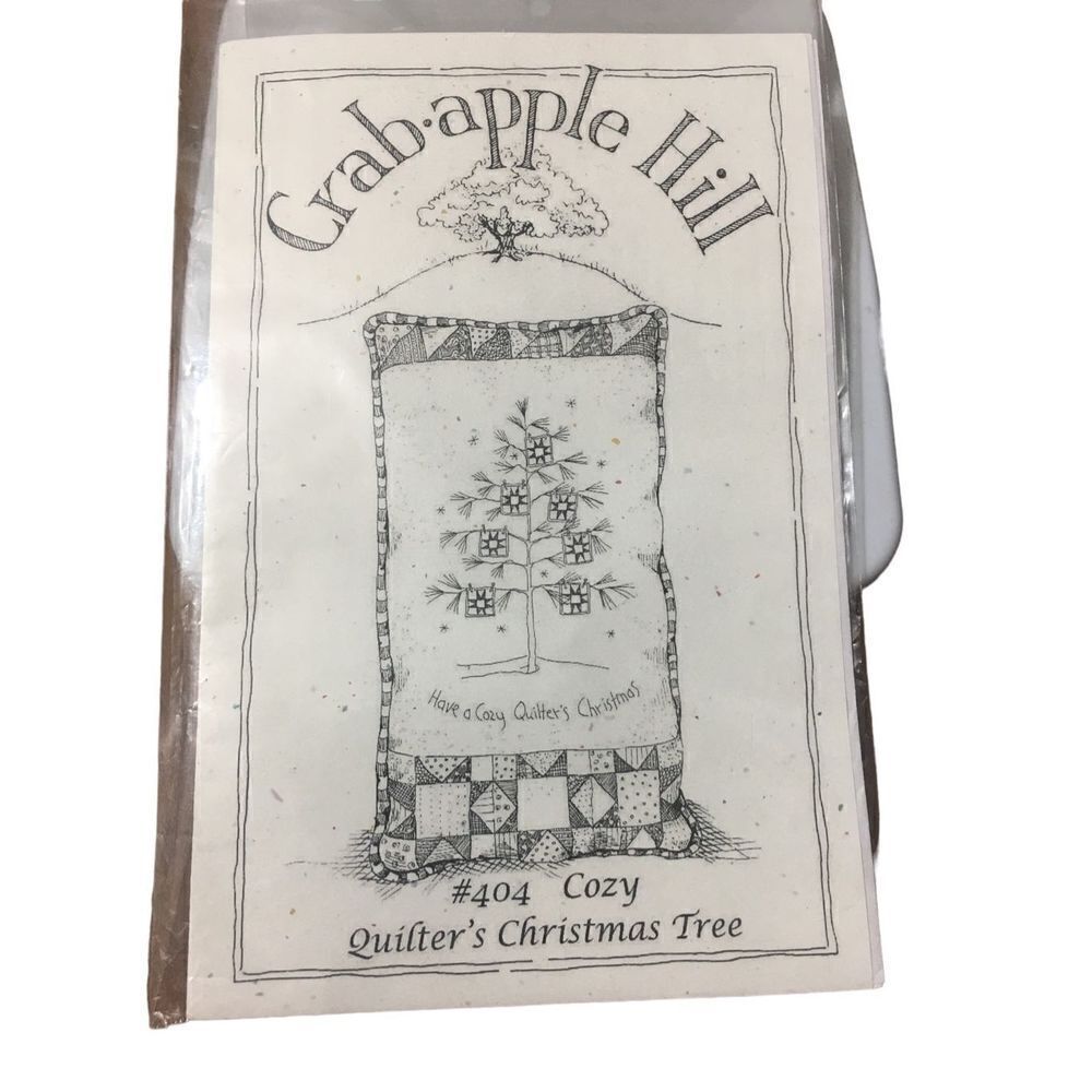 Vintage Crab Apple Hill Pillow Pattern